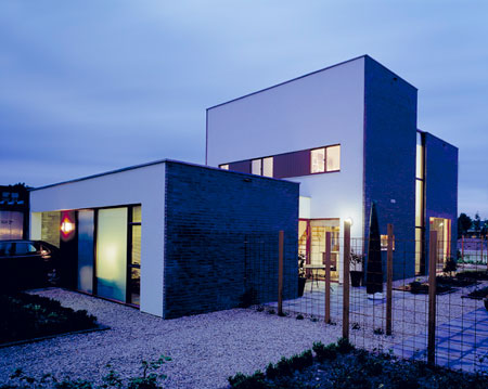 vrijstaand ruimtelijk compact huis, vijfhuizen, wonen residential | architektenburo groenesteijn architects