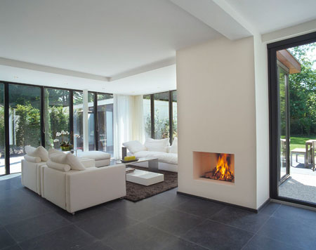 gap house baarn | architektenburo groenesteijn architects huis verdeeld in zichtbare zones jaren 70 bungalow, baarn, wonen residential | architektenburo groenesteijn architects