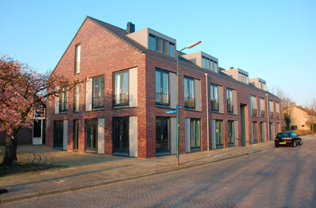 starterswoningen inpassing in bestaande wijk, baarn, wonen residential | architektenburo groenesteijn architects