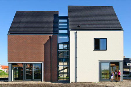 kindertekening huis leidse rijn vinex, utrecht terwijde, wonen residential | architektenburo groenesteijn architects