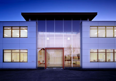 wecal kantoor nieuwe ruimtelijke ontvangst glas hout, wijk bij duurstede, commercieel commercial | architektenburo groenesteijn architects