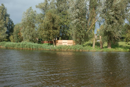 rivier de eem vogelkijscherm natuurmonumenten waterschap ivn, baarn, overig additional | architektenburo groenesteijn architects