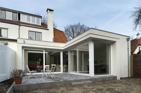 exterieur woning white house baarn| architektenburo groenesteijn architects